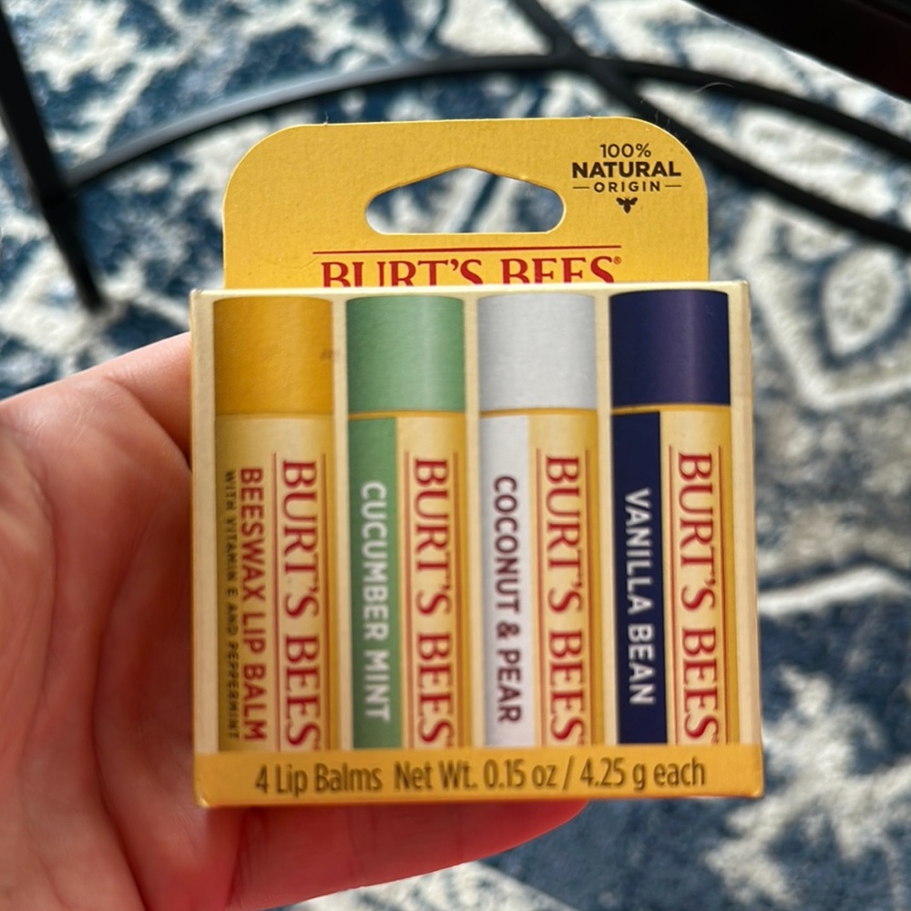 Burt's Bees Lip Balm Set